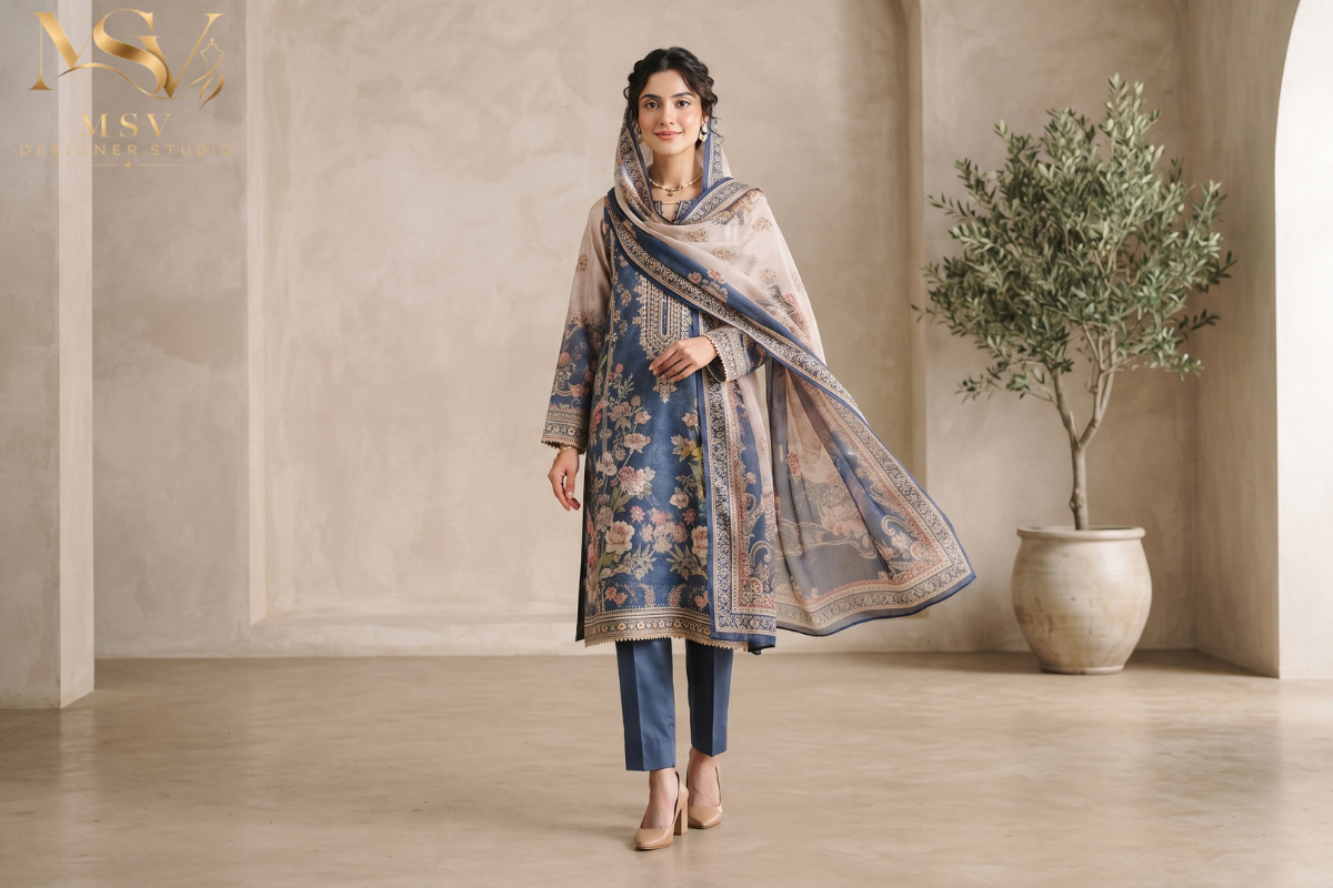 Pakistani designer suit for women